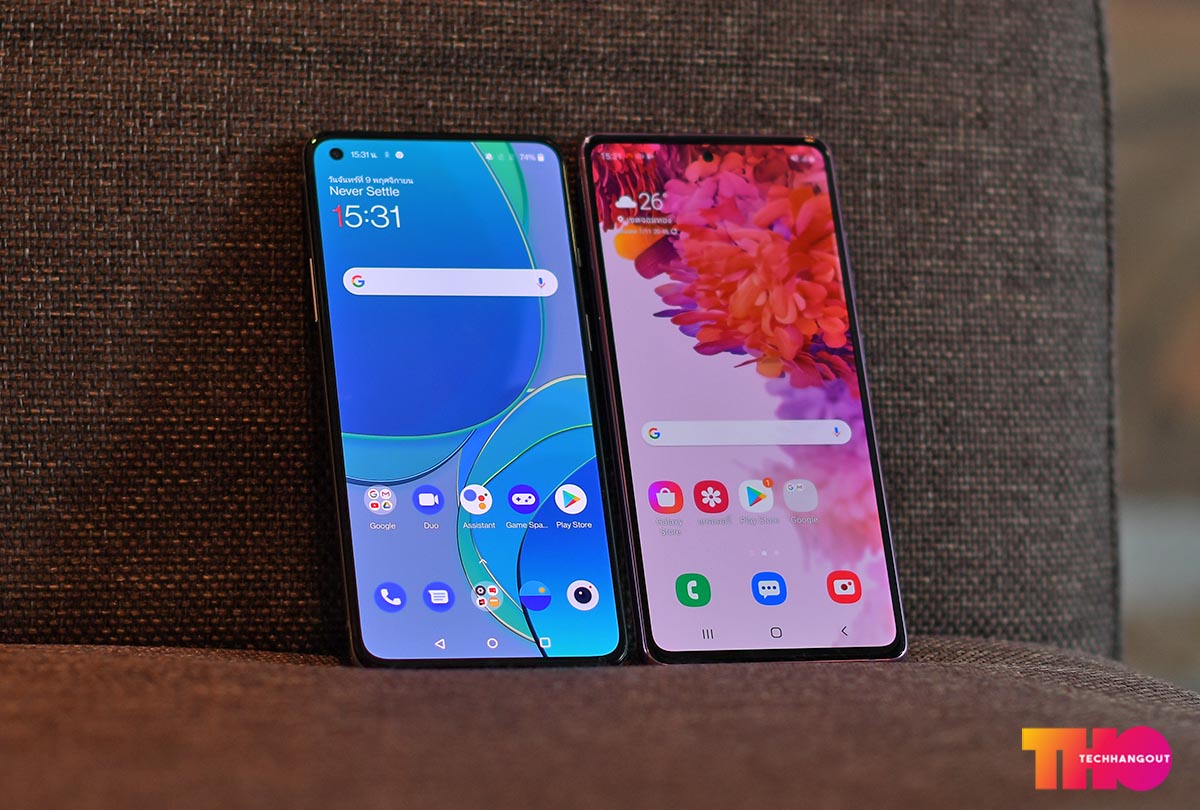 one plus 8t vs samsung s20 fe 5g