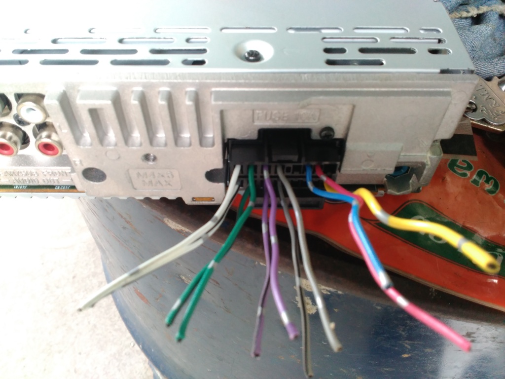 การต่อสาย Sony CDX-GT610US - Pantip sony amp wiring 