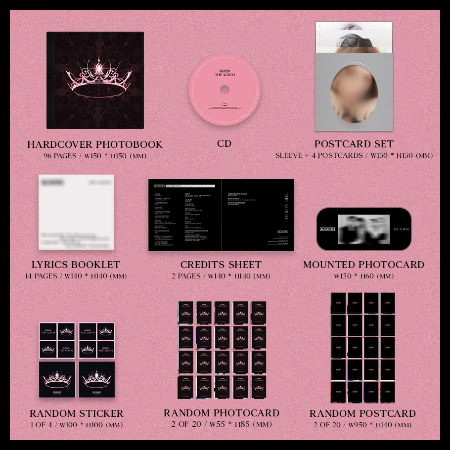 BLACKPINK 1st FULL ALBUM [THE ALBUM] - Pantip