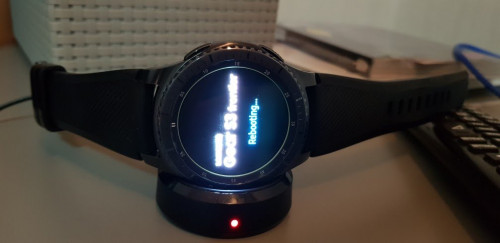 samsung gear s3 frontier rebooting