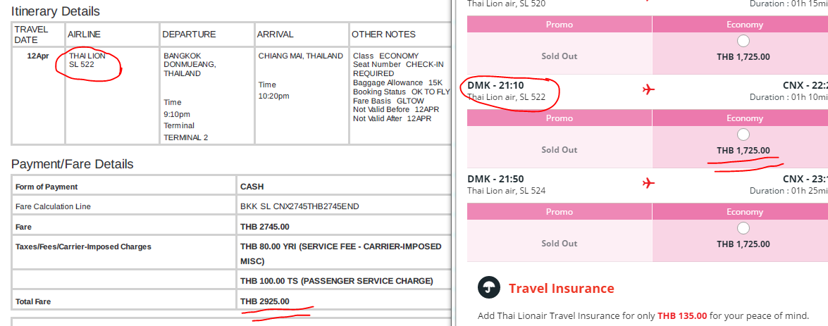 ซื้อตั๋วเครื่องบิน Thailionair ล่วงหน้าเป็นเดือน ทำไมได้แพงกว่าตั๋วก่อนวันเดินทางแค่  1 วัน เกือบ 1000 กว่า???? - Pantip