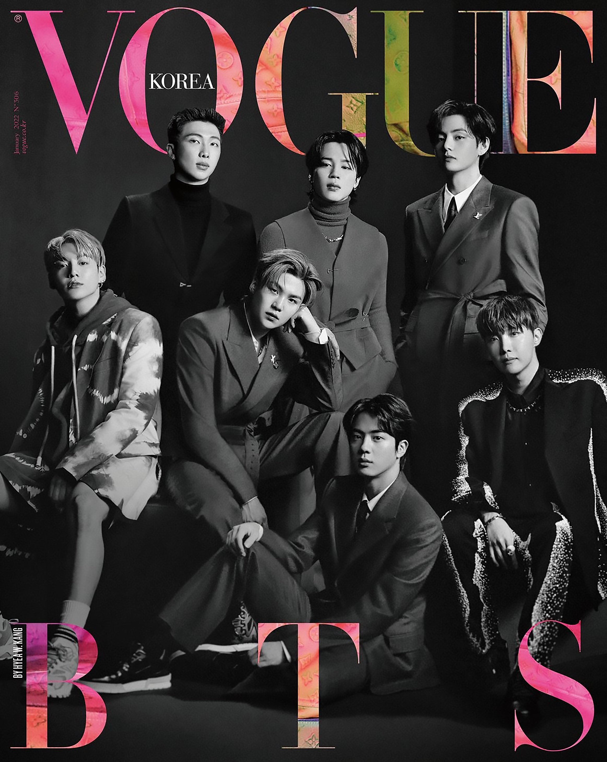 Bts With Louis Vuitton บนหน้าปก Vogue Korea และ Qg Korea ฉบับเดือน