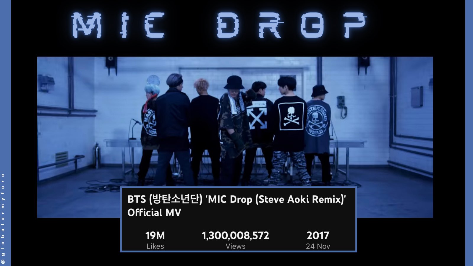 [BTS] MV เพลง “MIC Drop (Steve Aoki Remix)” มียอดวิวทะลุ 1.3 พันล้านวิว ...