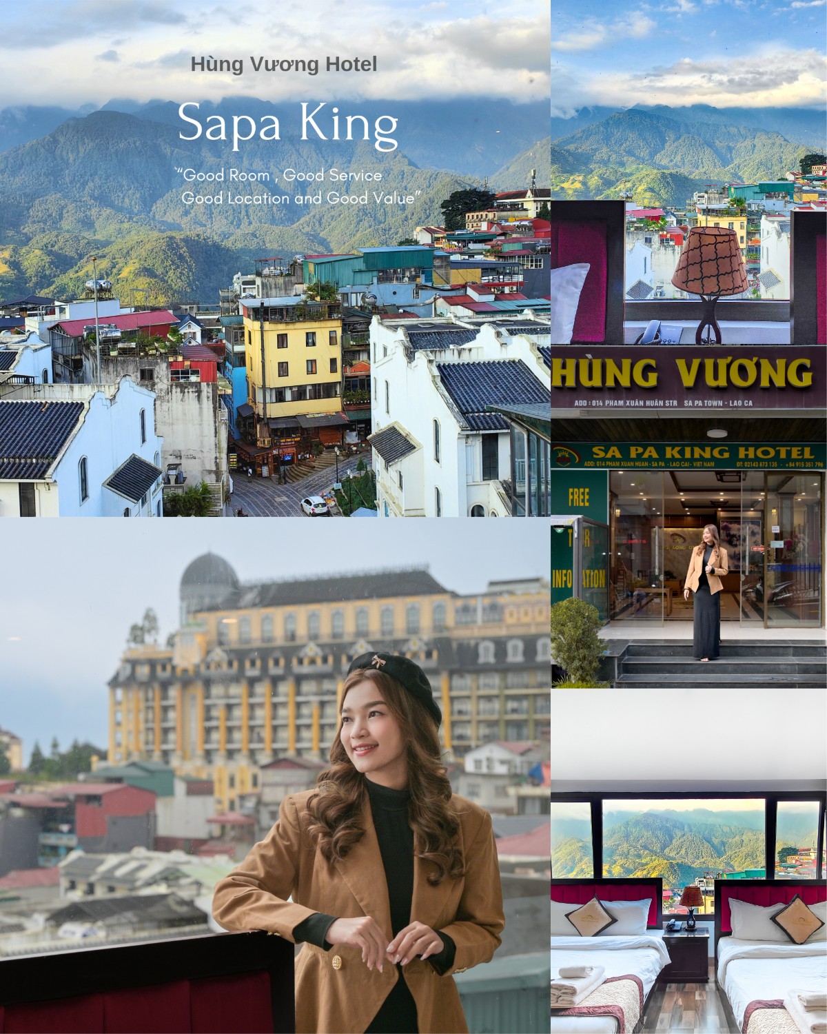 Sapa King ที่พักทำเลดีราคาไม่แพง ในเมือง Sapa, Vietnam - 