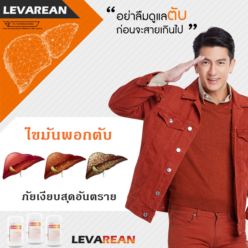 Levarean อาหารเสริมบำรุงตับ ที่พี่ติ๊กเป็น พรีเซนเตอร์ ตัวนี้ดีมั้ย - Pantip