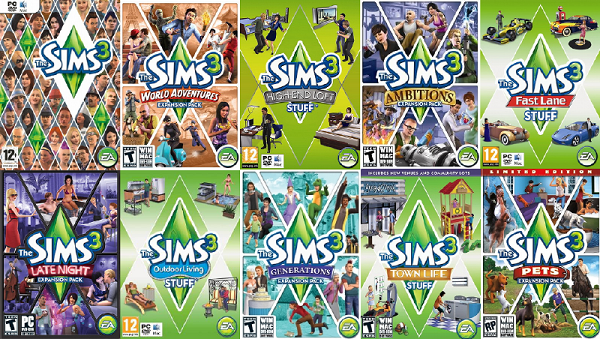 free sims 4 expansion packs pc