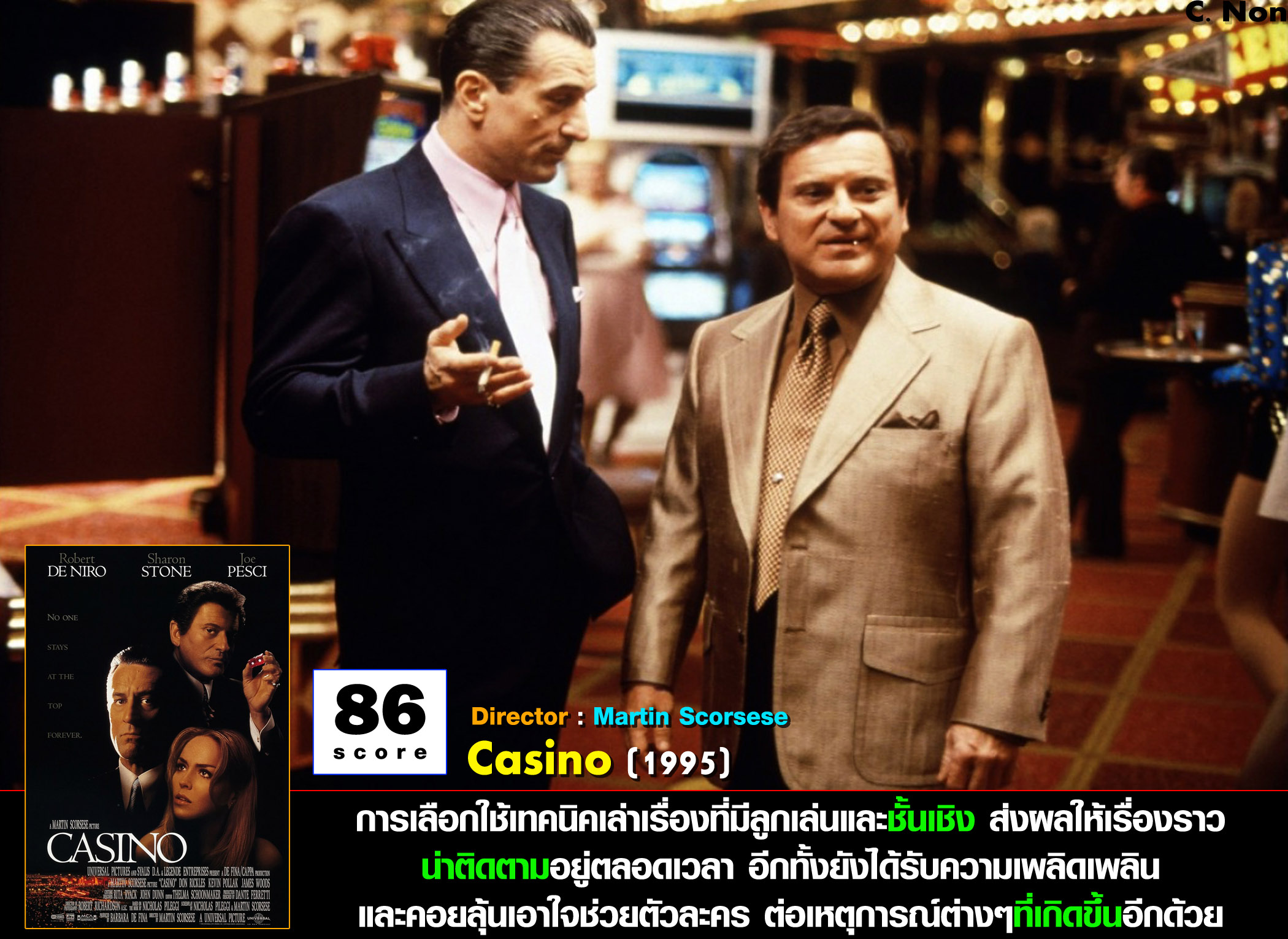casino 1995 budget
