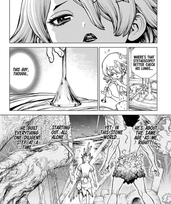 Dr Stone 163 หลบหน อยนางเอกมา Pantip