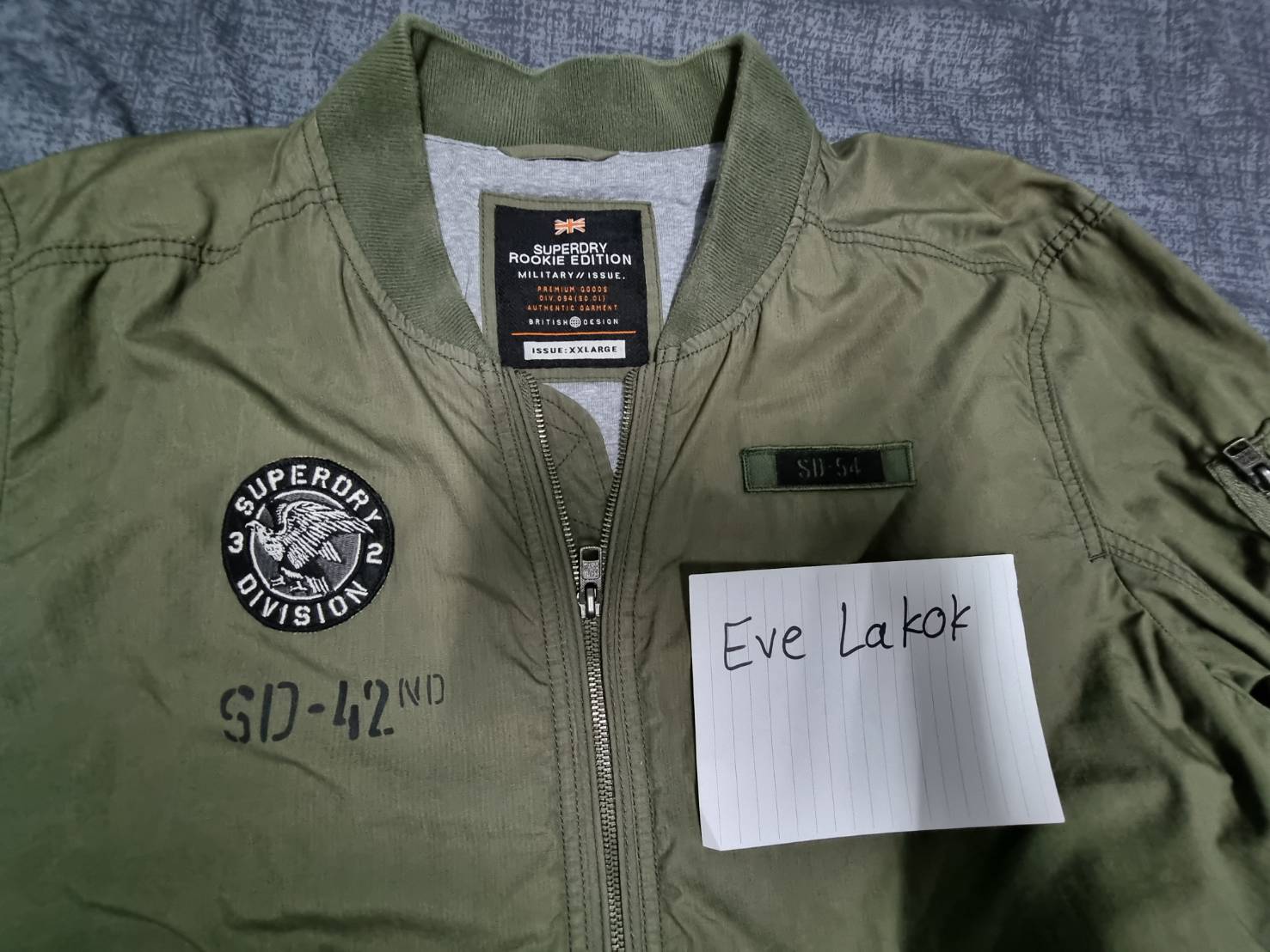 มือ 2 SUPERDRY ROOKIE edition military issue jacket Pantip