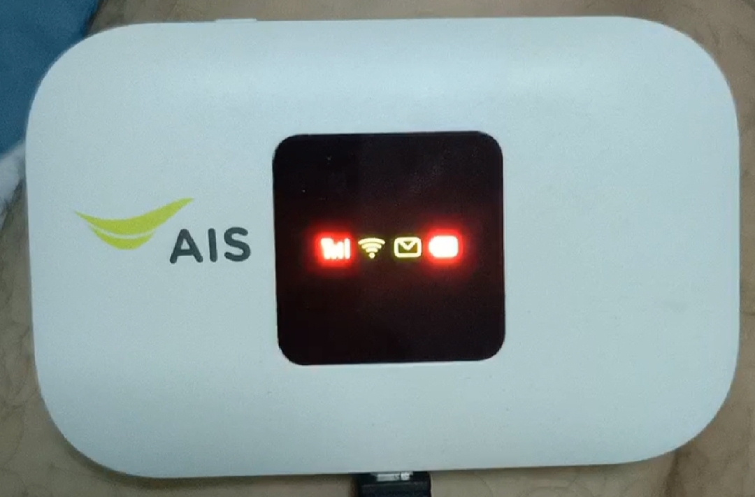 AIS POCKET WIFI รุ่น Hongkong Boost M028A ค้างหลังจาก Upgrade Software ...