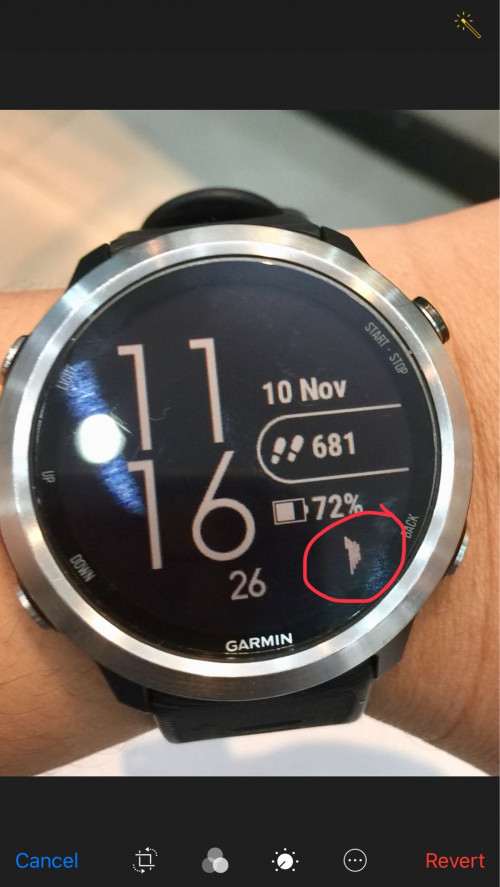 fenix 5 move bar