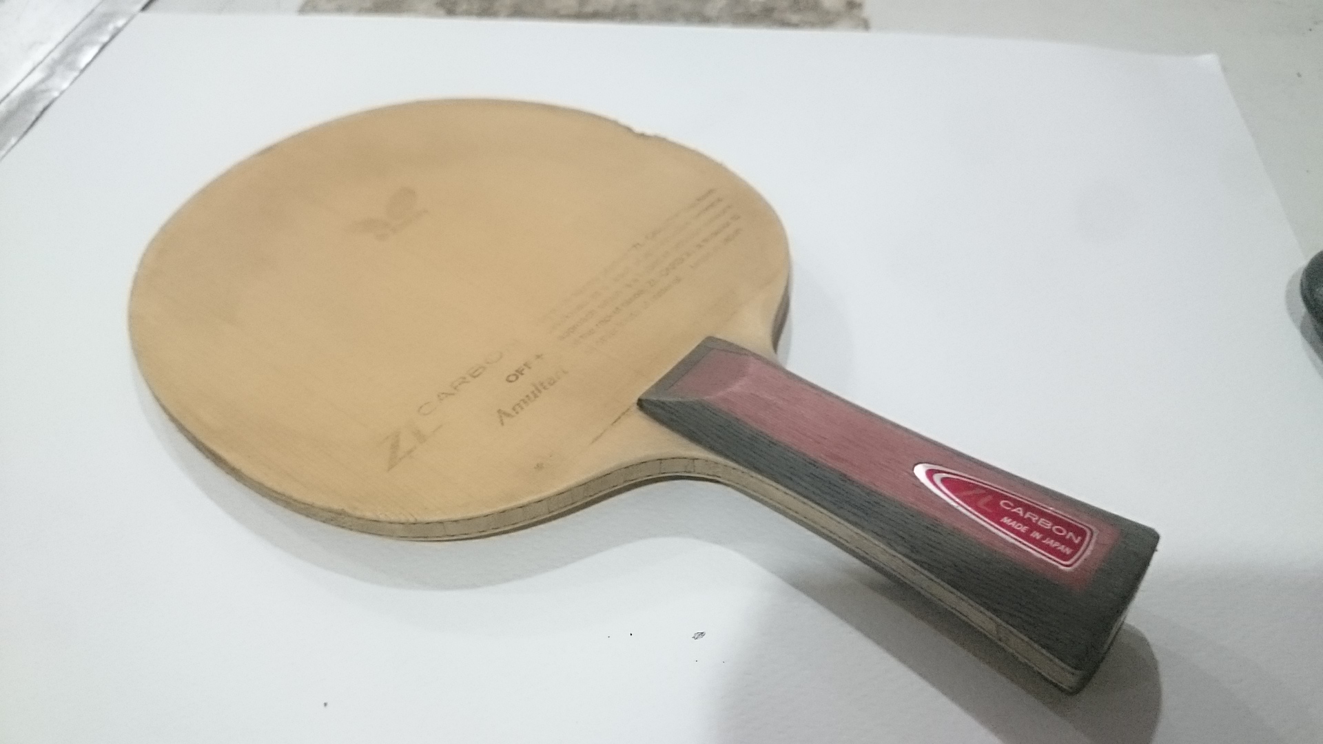 ต้องการขายไม้ปิงปอง BUTTERFLY Amultart ZLCarbon 3,490 Pantip