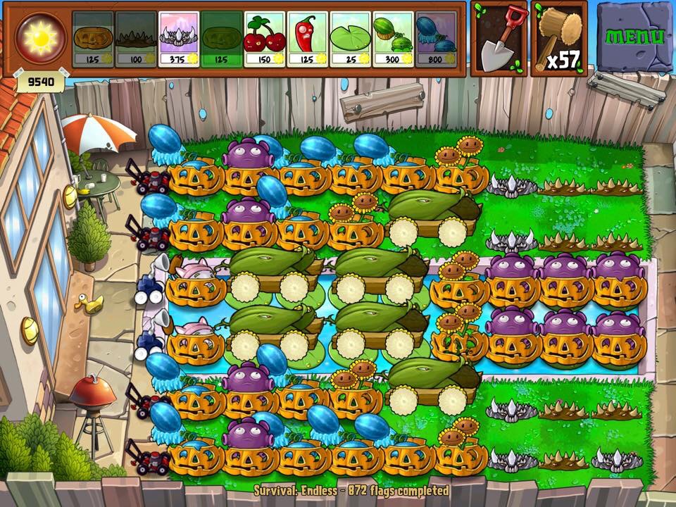 plants vs zombies 2 endless