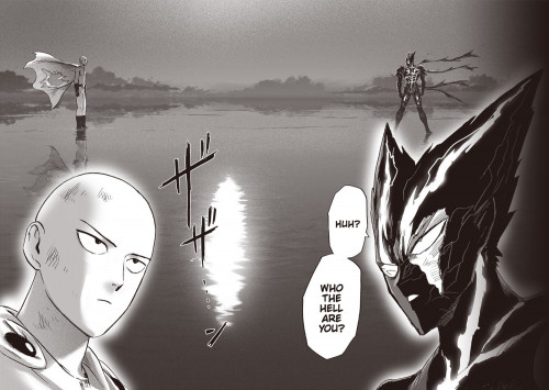 Saitama vs Garou cósmico  ศิลปะการ์ตูน, ไซตามะ, อนิเมะ