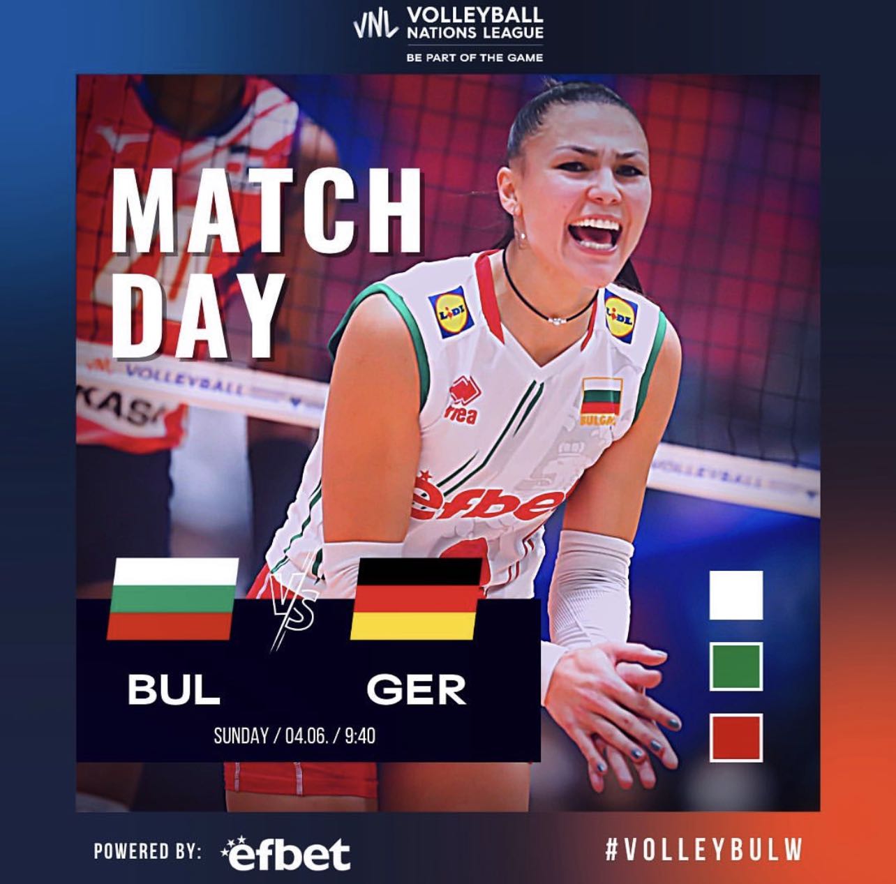 เชียร์สดVNL| GERMANY 🇩🇪 VS BULGARIA 🇧🇬 13.40น. - Pantip