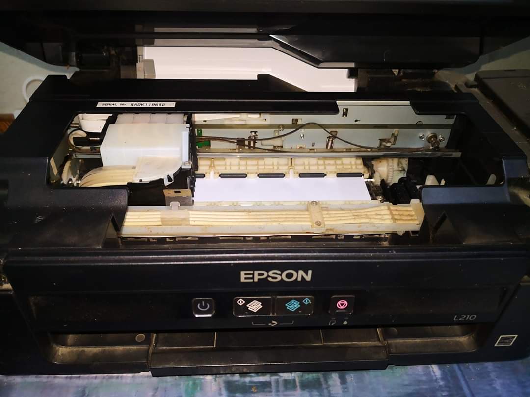 Epson l210 как подключить шлейф сканера