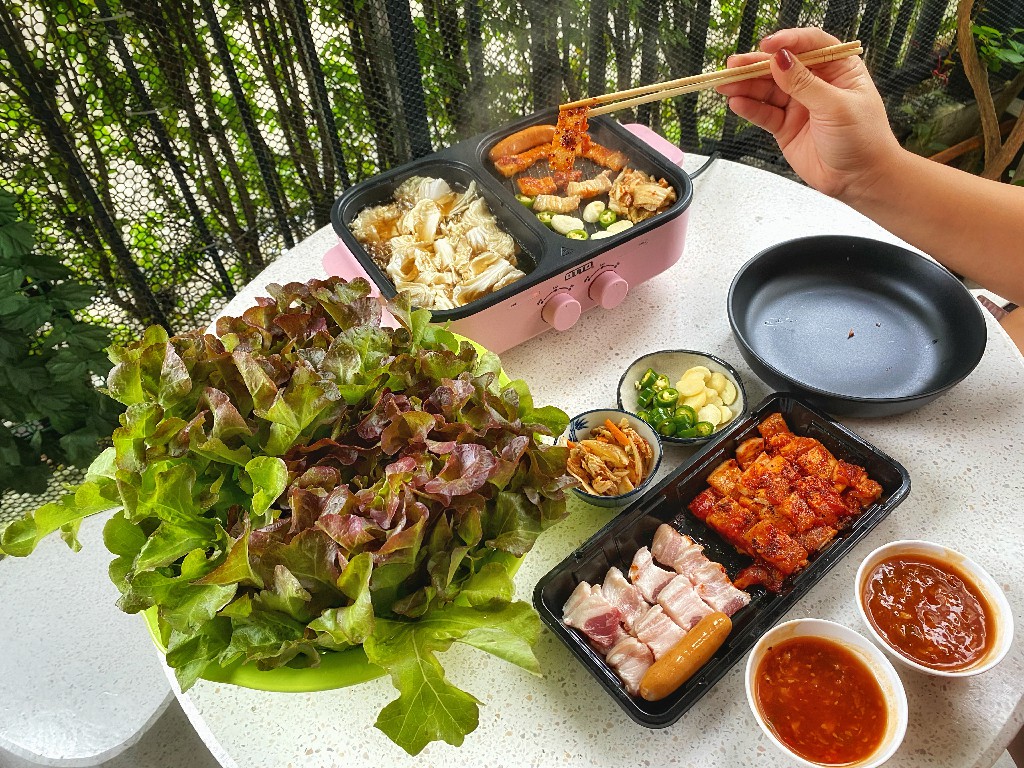 หมูย่างเกาหลีห่อผักสลัด #ปลูกเองกินเอง - Pantip