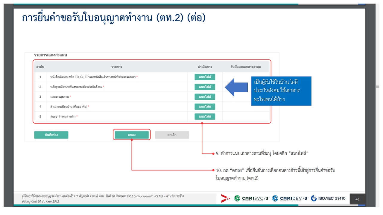 หลักฐานบัตรประกันสุขภาพ/บัตรประกันสังคม สำหรับการยื่น ตท.2 - Pantip