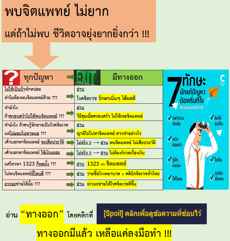 นิสัยแบบนี้ต้องไปพบจิตแพทย์มั้ยคะ - Pantip