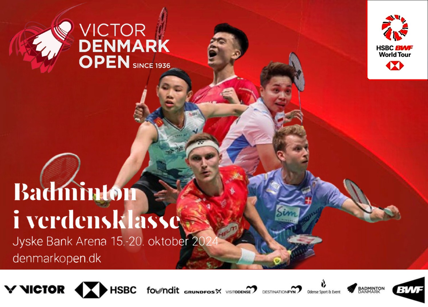 เชียร์สด ! แบดมินตัน VICTOR Denmark Open 2024 : รอบ 32 คน (15 ต.ค.67) (คู่แรกเวลา 14.00 น.) - 