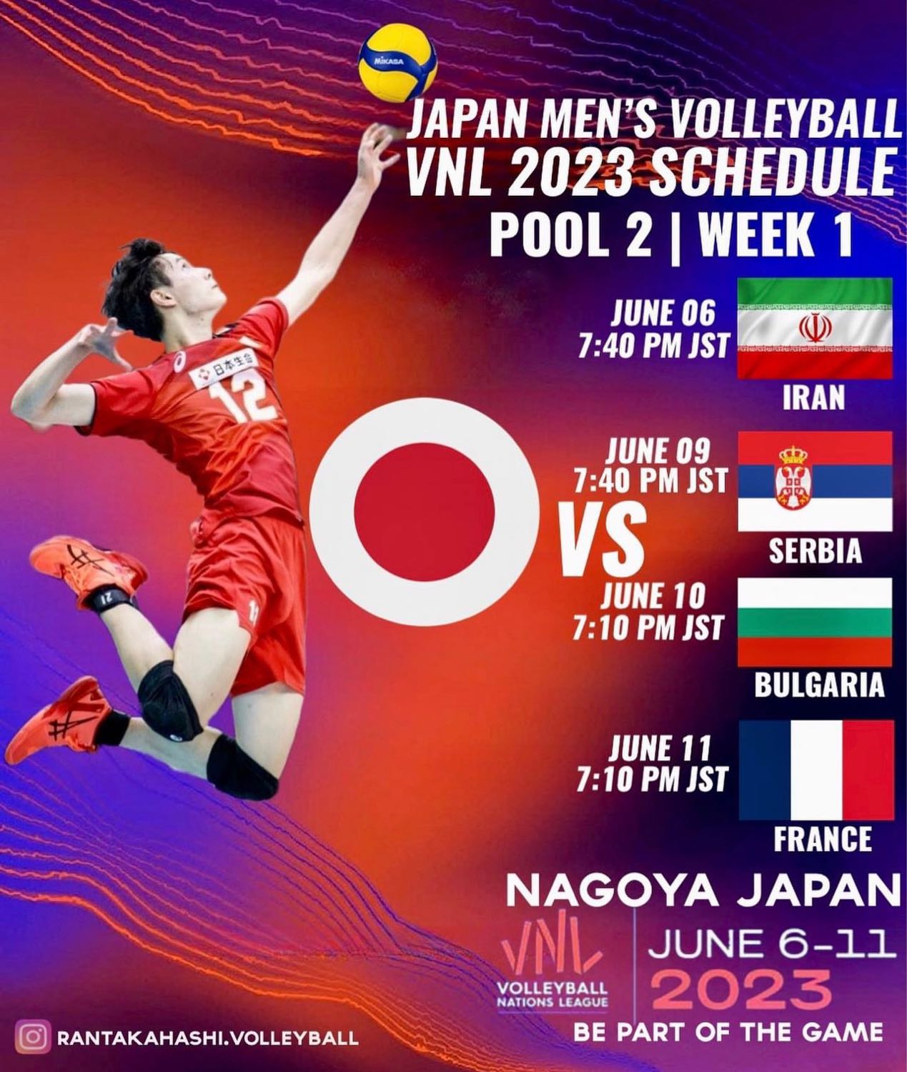 เชียร์สดNO.1 เอเชีย vnl men's JAPAN 🇯🇵 VS IRAN 🇮🇷 17.40 น. Pantip