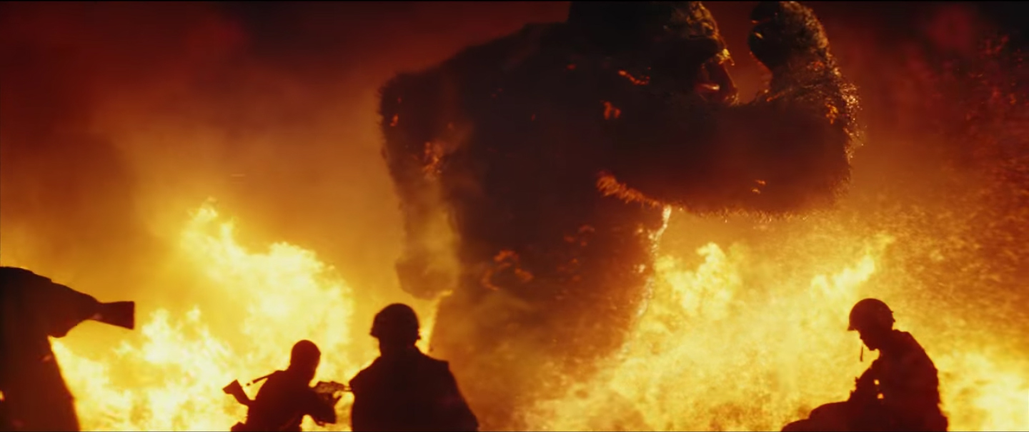 Конг новый трейлер. Kong: Skull Island - Japanese TV spot.