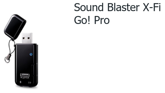 sound blaster x fi go pro drivers