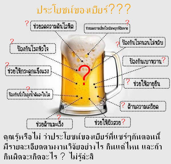 น้ำอัดลม Vs เบียร์ อันไหนทีโทษมากกว่ากัน #ประโยชน์ของการดื่มเบียร์ไม่เกินวันละ  1 กระป๋อง - Pantip