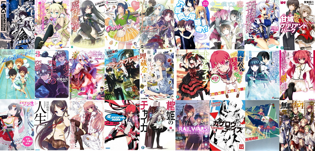 ใกล้จะหมดปีแล้ว มาโหวตสุดยอด Anime ที่มาจาก Light Novel