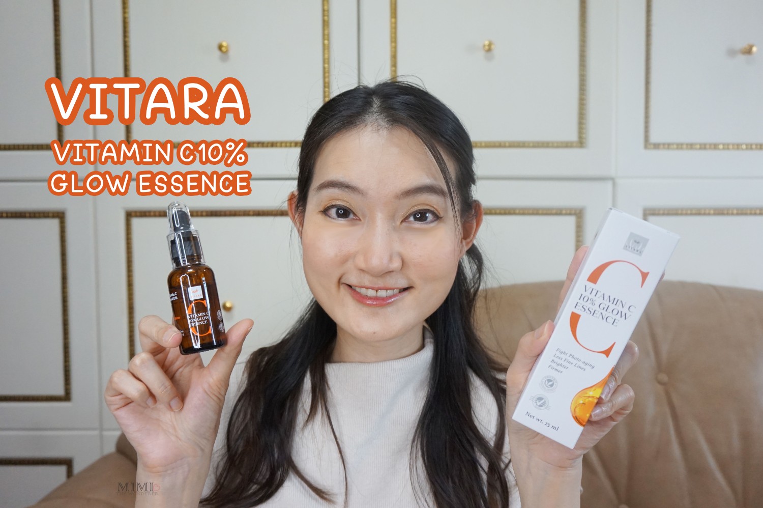 Review: เอสเซนส์สำหรับผิวกระจ่างใส VITARA VITAMIN C10 % GLOW ESSENCE - 