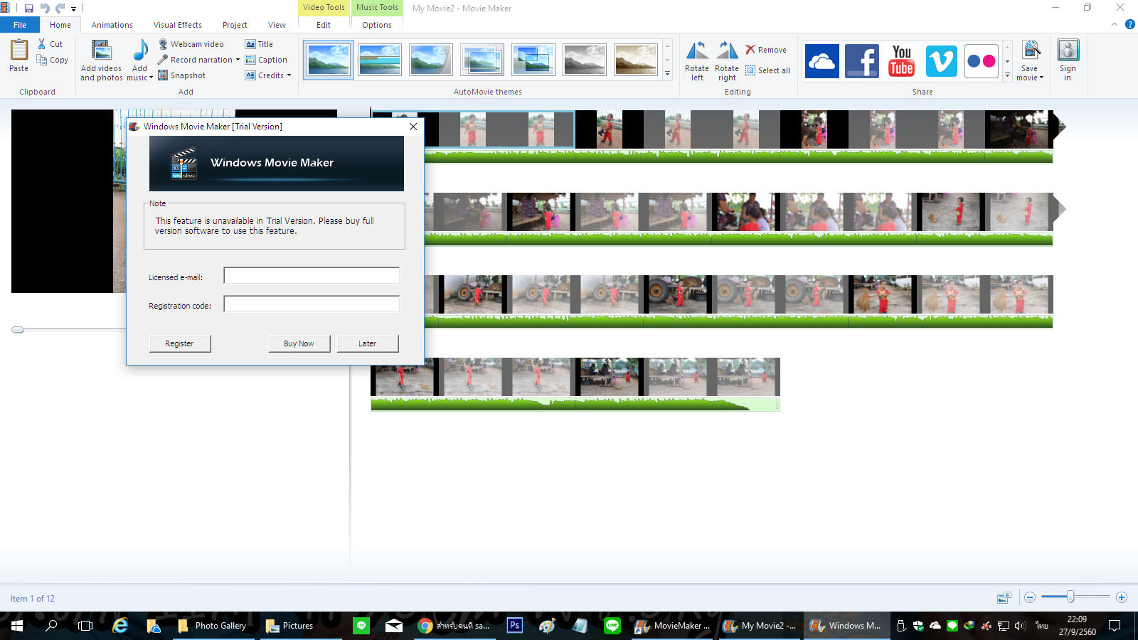 codec automaticamente movie maker