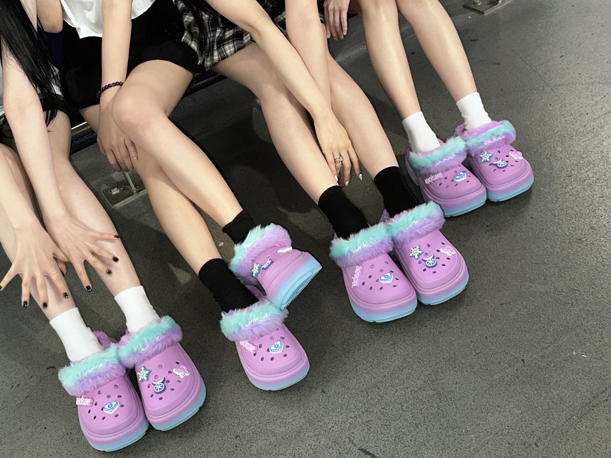 K-POP aespa ร่วมกับ Crocs ออกคอลเลคชั่นรองเท้าสุดน่ารักอาจจะเข้า