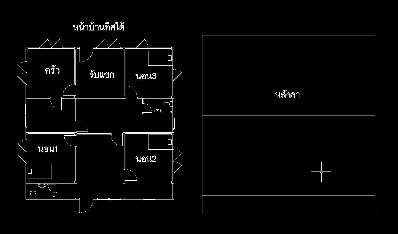 เอาแบบบ้านมาให้ช่วยดูฮวงจุ้ยหน่อยครับ - Pantip