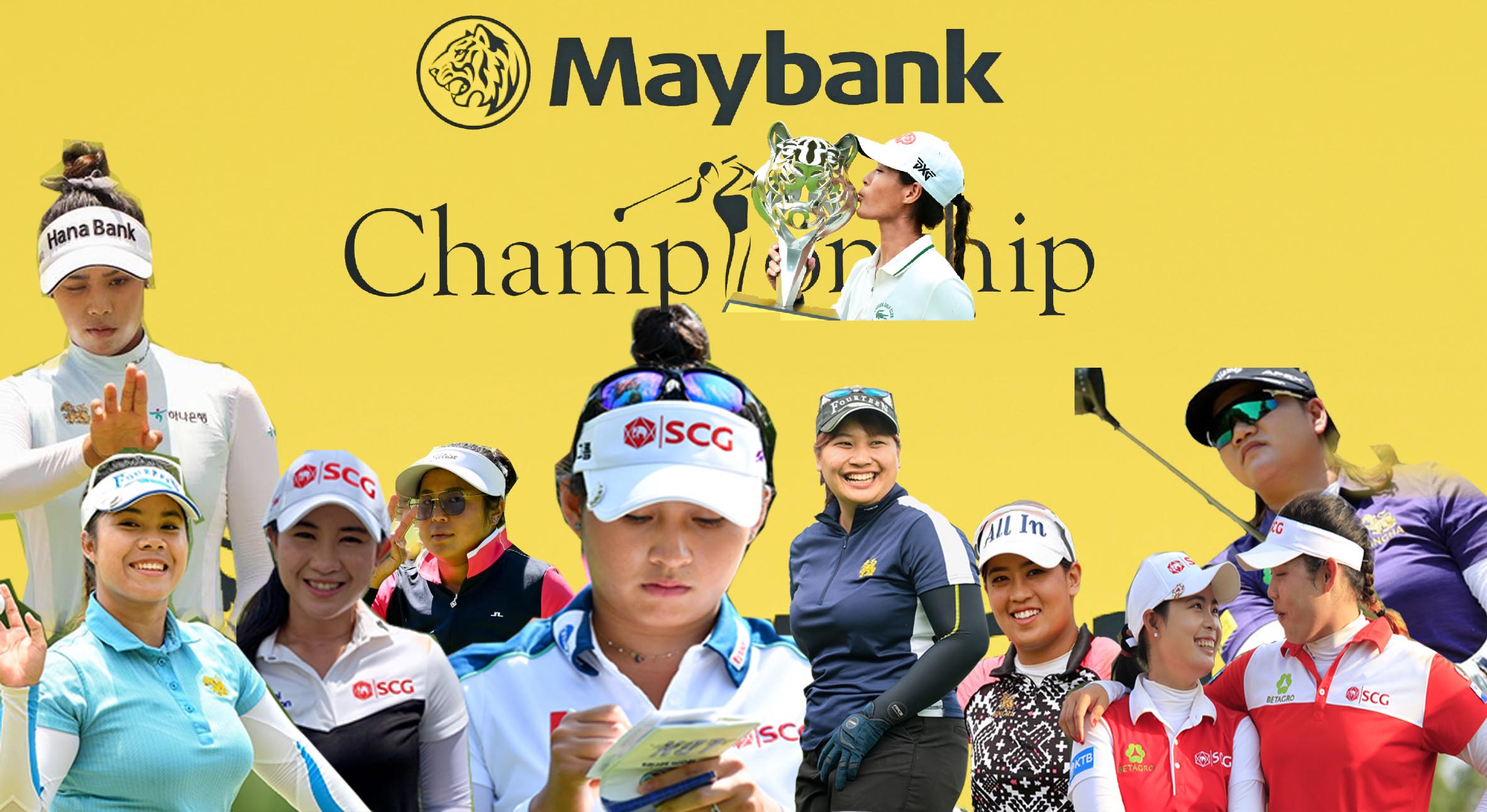 เชียร์สดกอล์ฟหญิง รายการ Maybank Championship 2024 วันที่ 1 - 