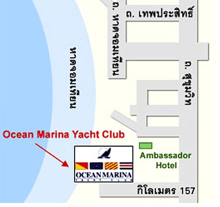 จะไป Ocean Marina Yacht Club หาดจอมเทียน พัทยา  เดินทางด้วยรถบัสจากเอกมัยยังไงดีครับ - Pantip