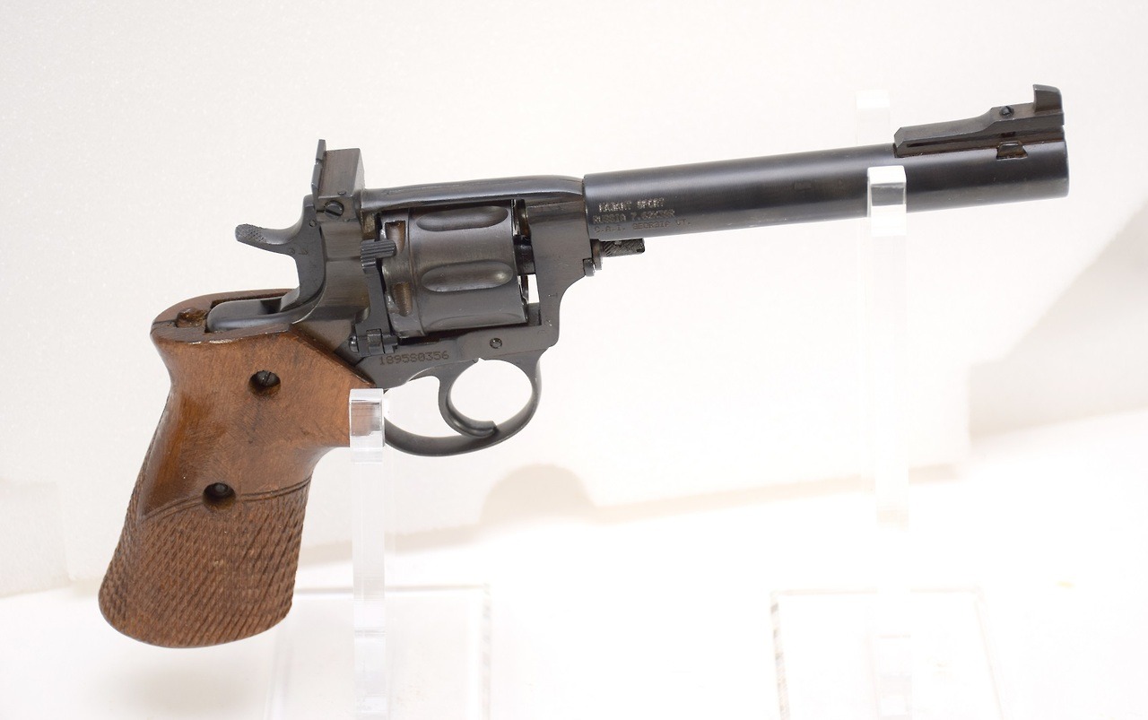 ส า ร า น ก ร ม ป น ต อ น ท 1337 Nagant M1895 Model 2 MTs-4 Target Revolver.