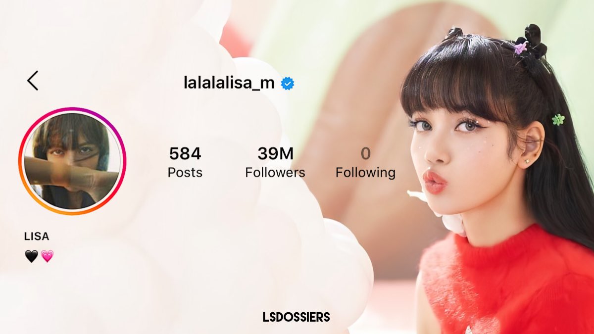 👑 Lisa 👑 39 Million Followers On Instagram - Pantip