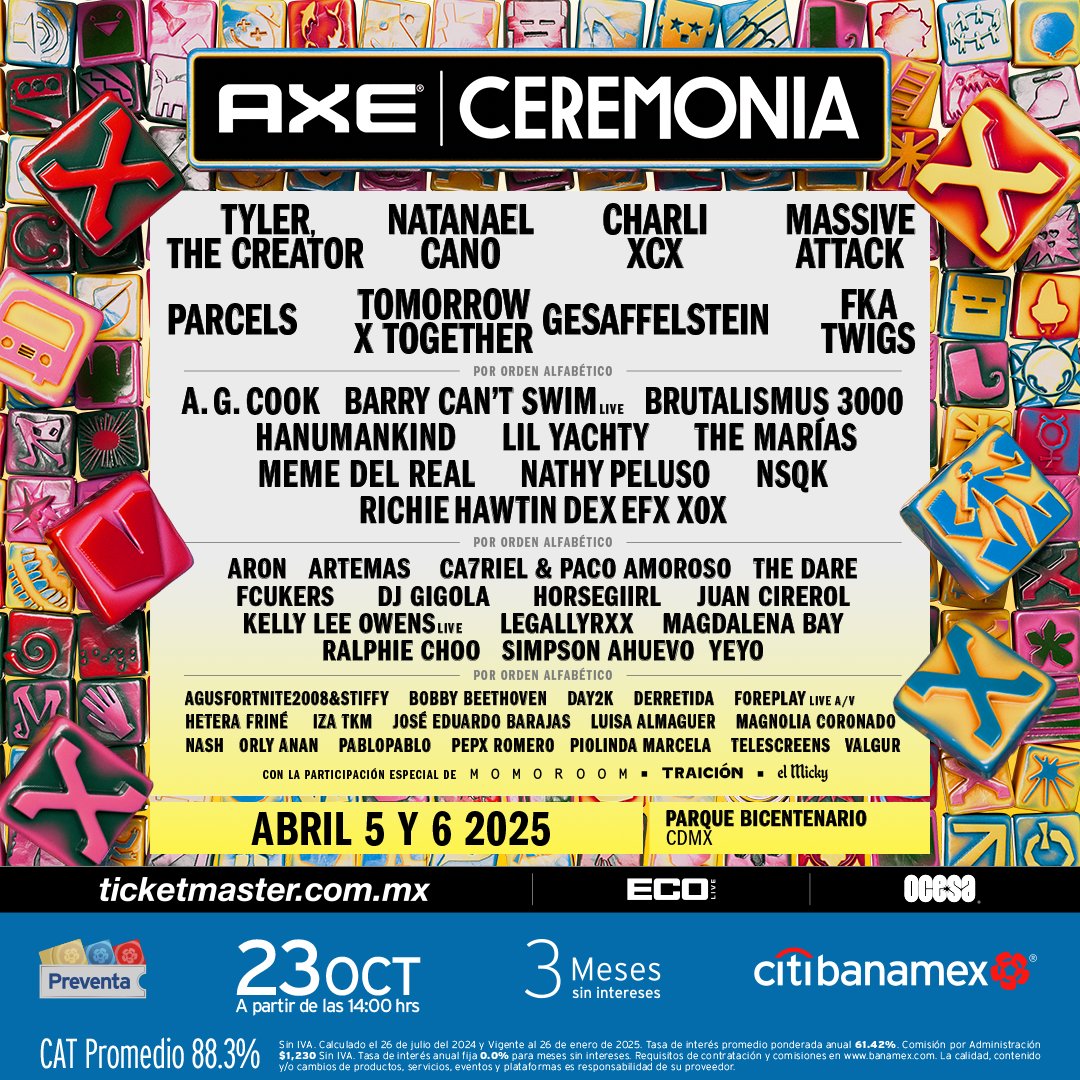 [TOMORROW X TOGETHER] ขึ้นแสดงที่ AXE CEREMONIA เทศกาลดนตรีของ Maxico ในฐานะหนึ่งในศิลปินชูโรง - 