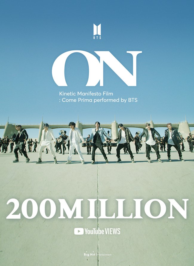 [K-POP] BTS (방탄소년단) 'ON' Kinetic Manifesto Film : Come Prima >>200 ...