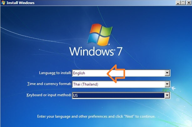 อยากให้หน้า Login ของ Windows 7 แสดงปุ่มกดภาษาอังกฤษ จะสามารถทำได้โดยไม่ต้องลง  Windows ใหม่ไหมครับ - Pantip