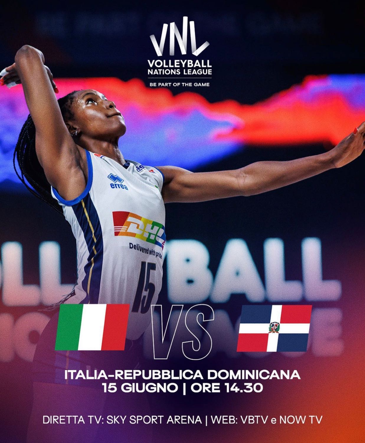 เชียร์สด Womens VNL ITALY 🇮🇹 VS DOMINICAN 🇩🇴 19.30น.