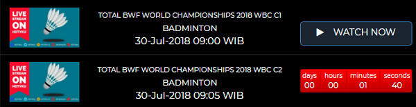 เชียร์สด ! แบดมินตัน TOTAL BWF World Championships 2018 ...