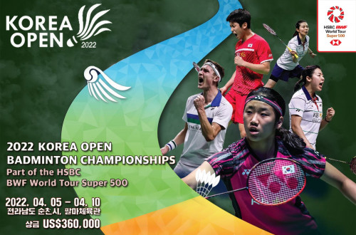 Badminton 2022 open korean BWF Korea
