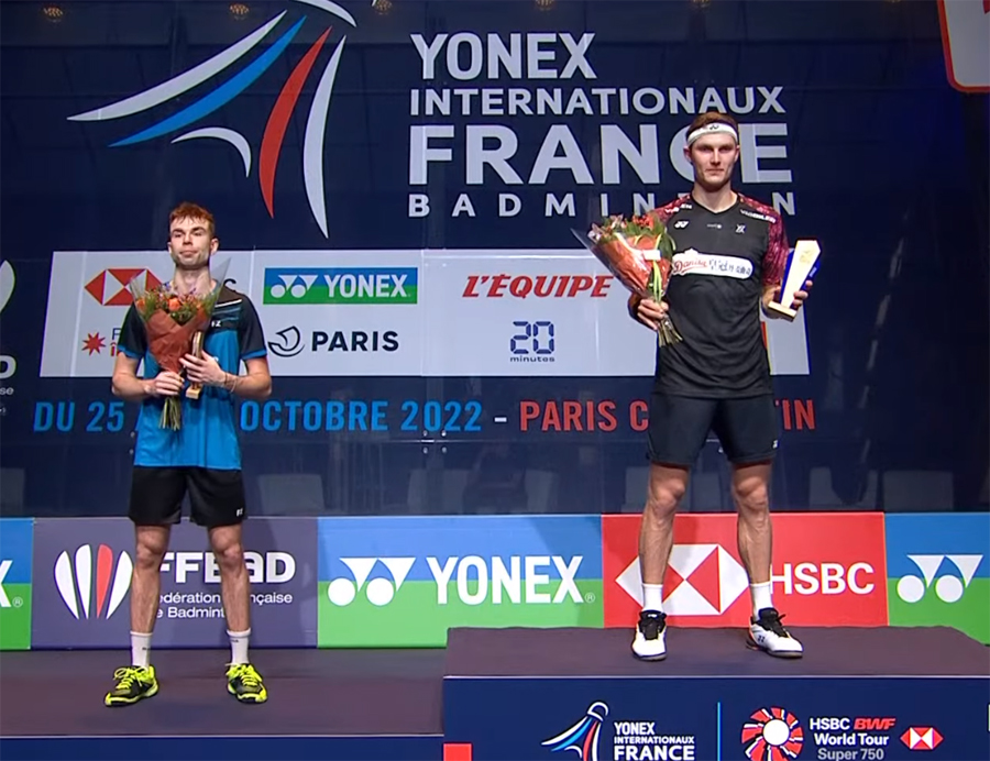 คลิปแบดมินตัน YONEX French Open 2022 รอบ 32 รอบชิงชนะเลิศ [25 30