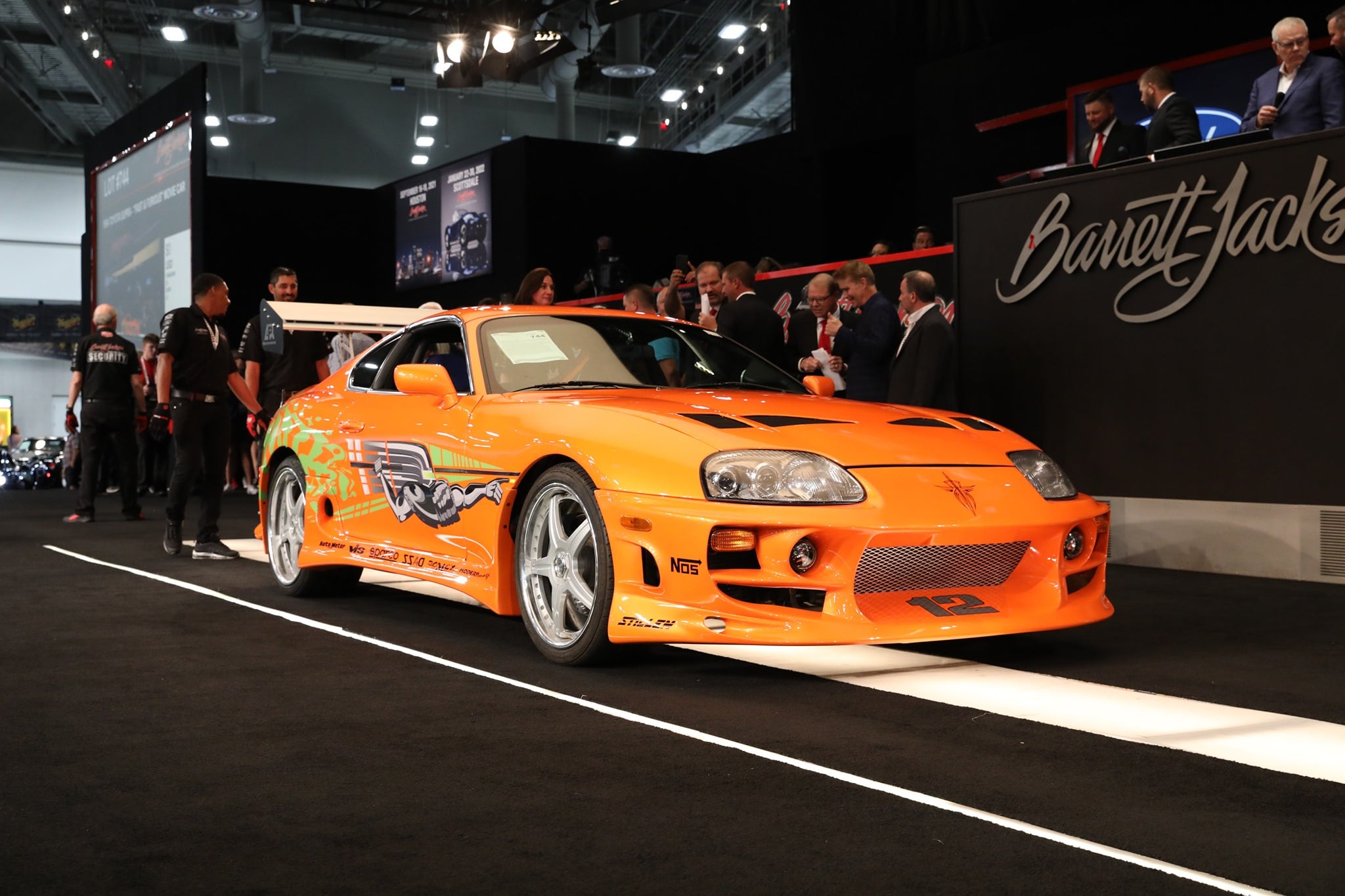 Toyota Supra ส้ม ของ Brian O'Conner ใน The Fast And The Furious  ปิดประมูลด้วยราคาสุดโหด - Pantip