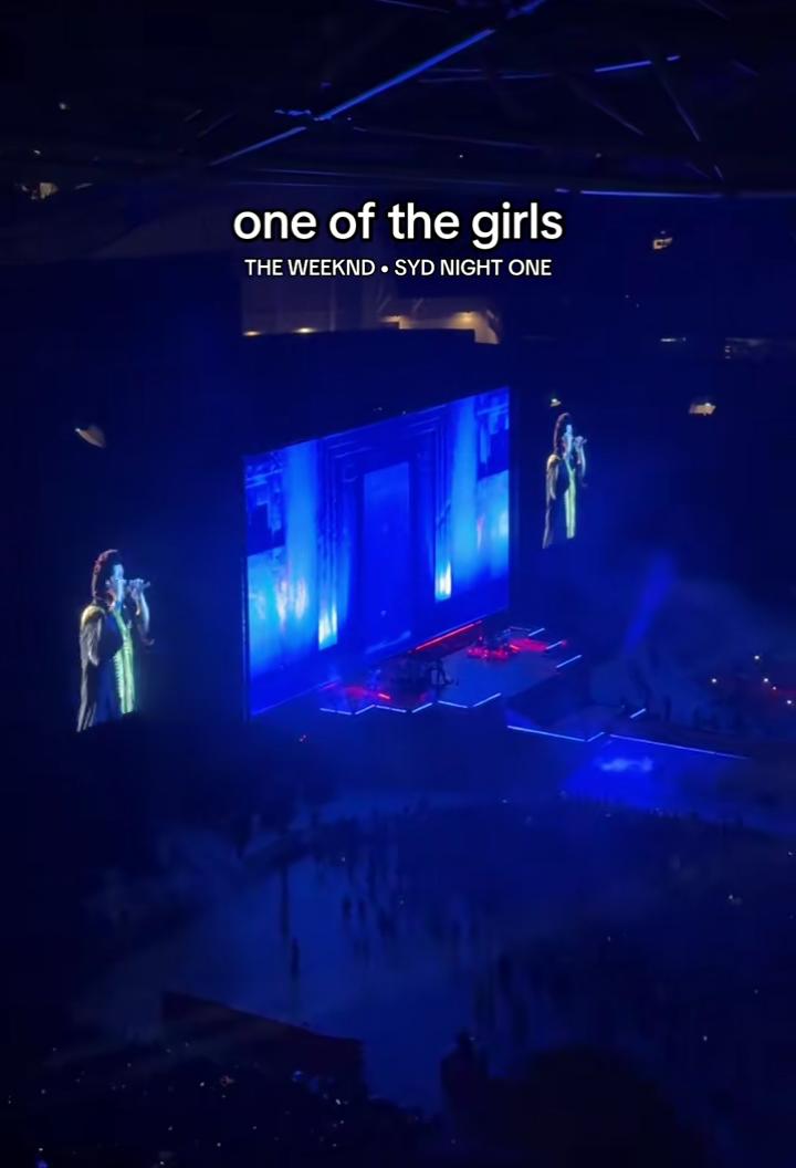 The Weeknd แสดงเพลง One of the Girls (ft.Lilly Jennie) เป็นครั้งแรกที่คอนเสิร์ตในซิดนีย์ - 