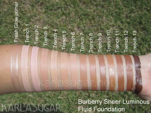 Burberry sheer clearance foundation trench 7