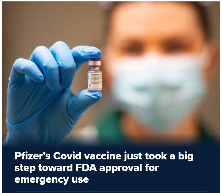 ด่วน FDA panel recommends approval of Pfizer's Covid ...