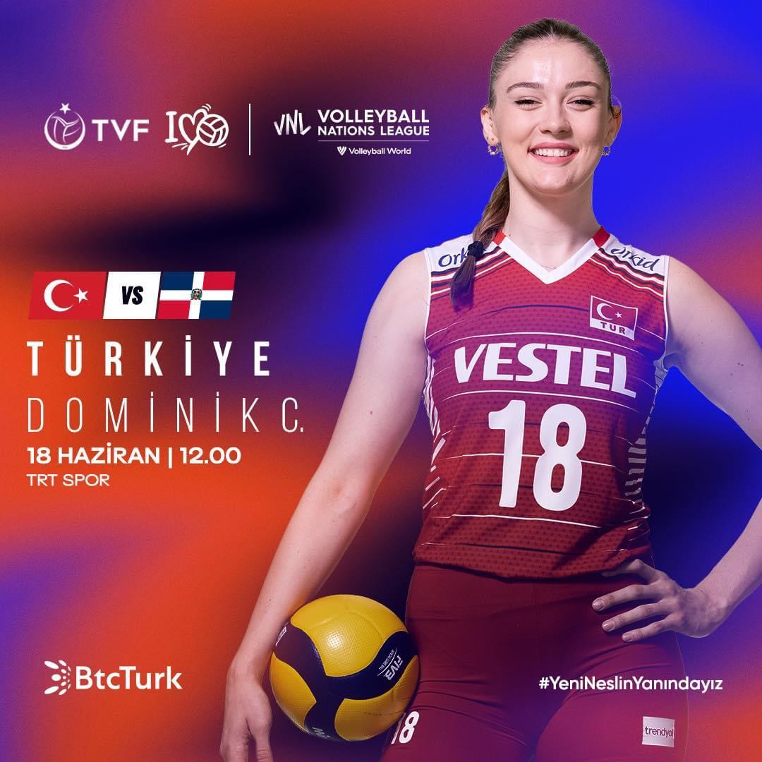 LIVE เชียร์สด VNL 2023 Womens Week 2 DOM 🇩🇴vs TUR 🇹🇷