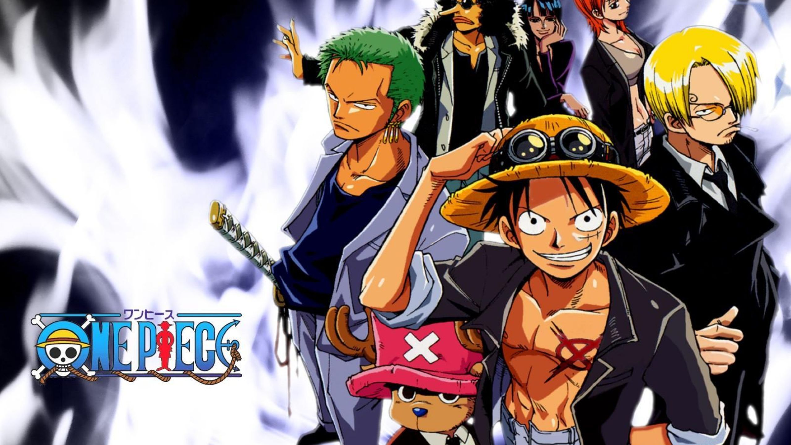 One piece open